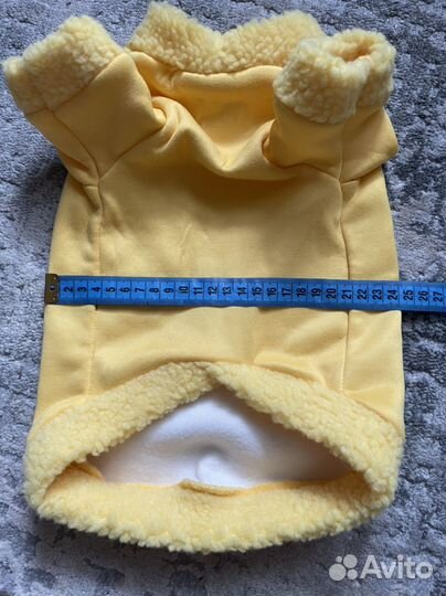 Толстовка для собак на флисе