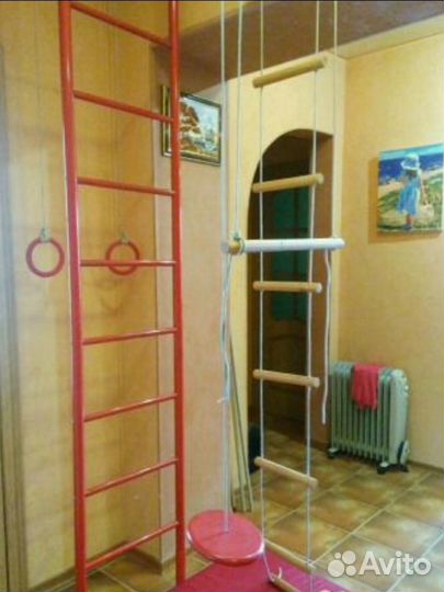 Детский спортивный комплекс с матом