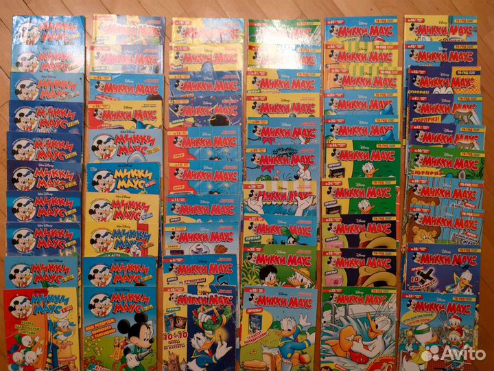 Комиксы: Микки Маус, Утки, Том и Джерри, Скуби-Ду