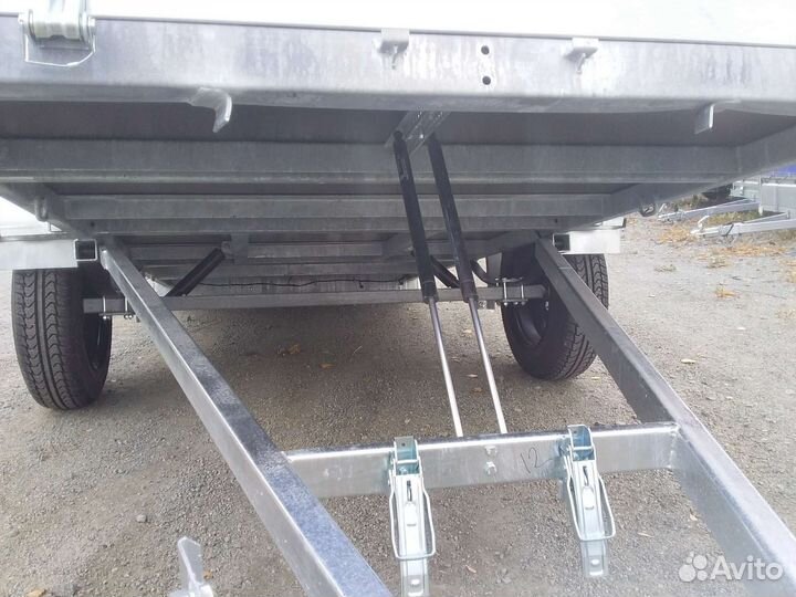 Прицеп лав 81012А 3,5*1,5 метра, R16, Крышка jaxal