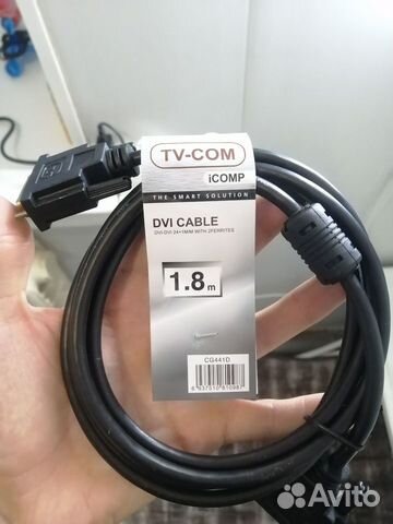 Новый премиум кабель dvi dvi объявление продам