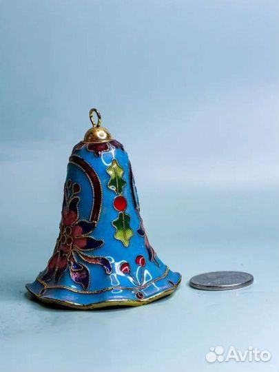 Колокольчики Клуазонне ч-8
