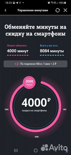 Продам промокоды на скидку 4000р Теле2