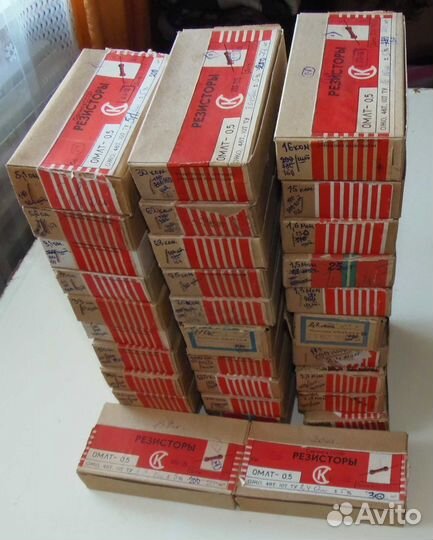 Омлт - резисторы, не б/у и др