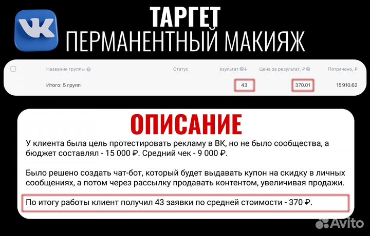 Таргетолог / Реклама вк / Услуги таргетолога / смм