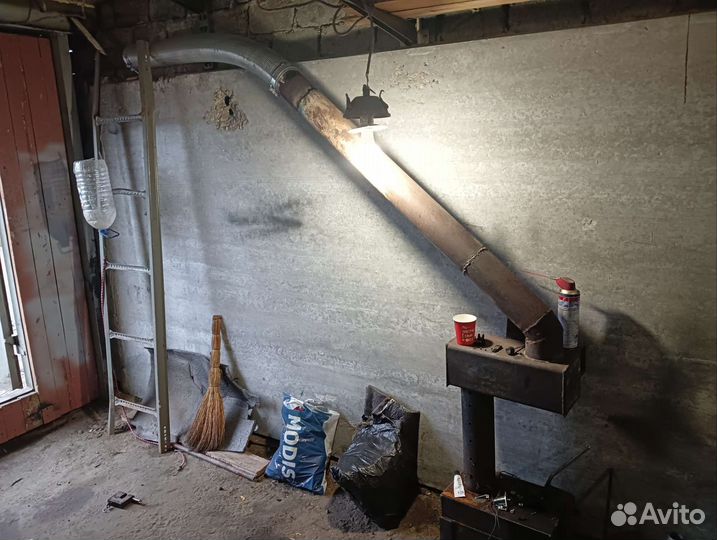 Печь на отработке