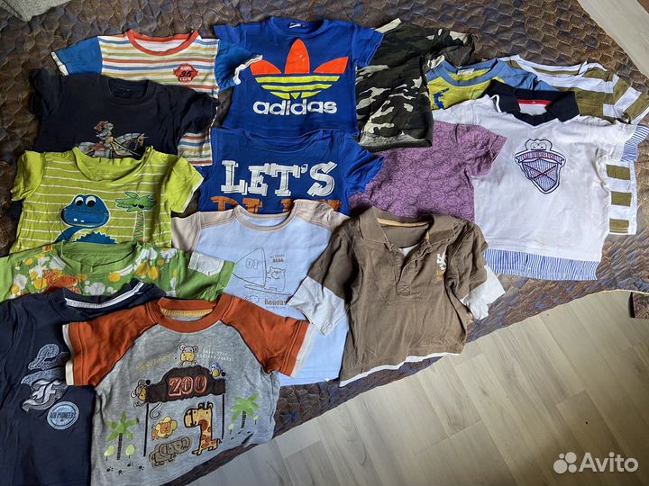 Детская одежда для мальчиков пакетом