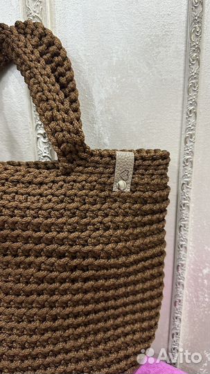 Сумка женская вязаная