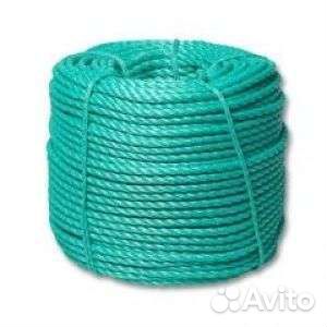 Канат полипропиленовый 3х прядный 8мм 220 м арт5ш