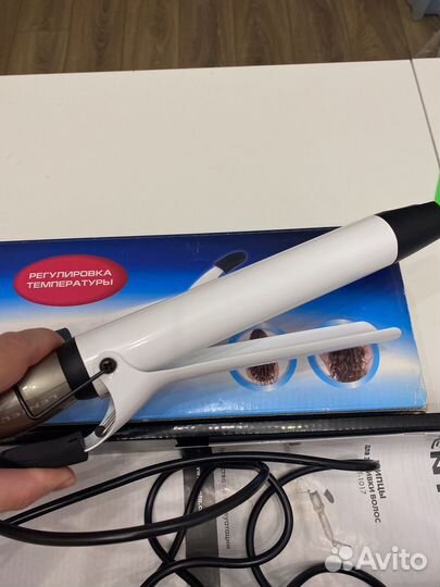 Щипцы для завивки волос, плойка