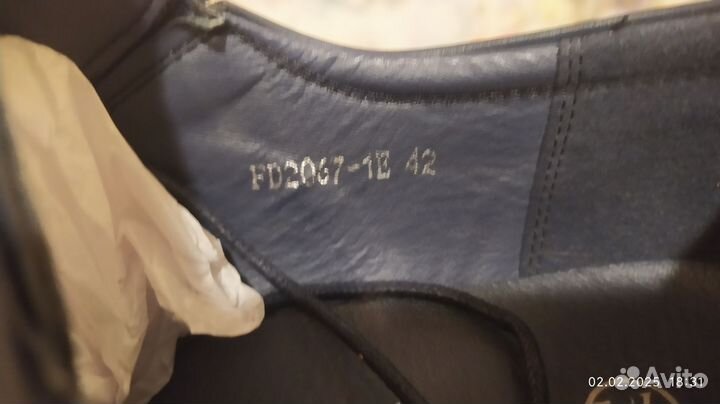 Полуботинки мужские кожзам