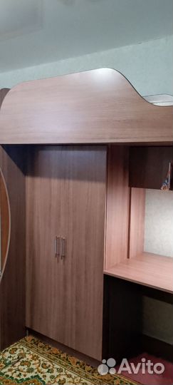 Кровать чердак со столом