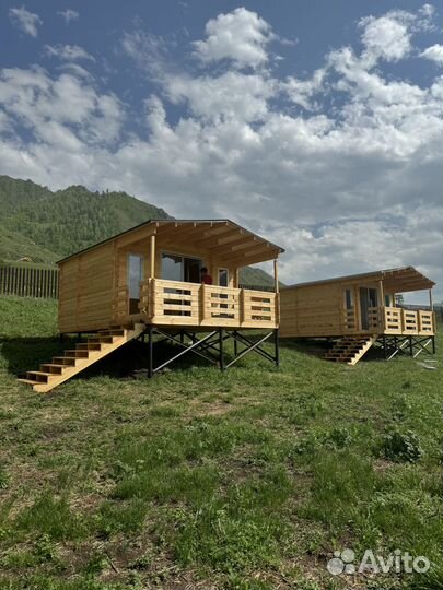 Домик из минибруса