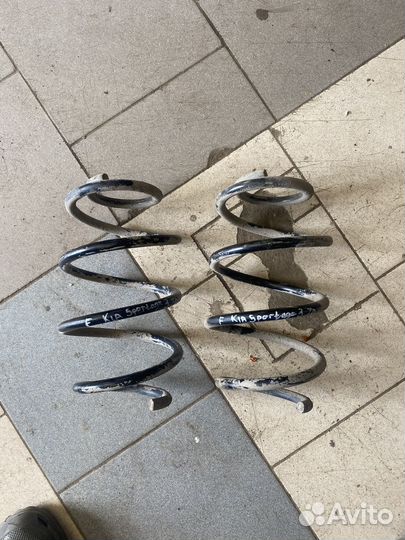 Пружины передние kia sportage 3(дизель)