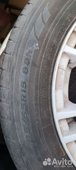 Шины на литых дисках 185/65 R15