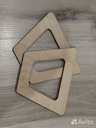 Ручки для сумки деревянные. Фанера. Заготовка