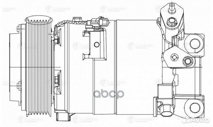 Компрессор кондиционера nissan teana J32 08/MU