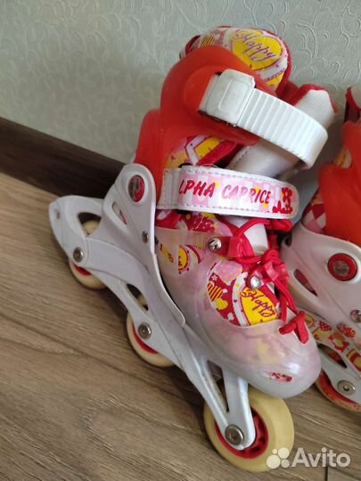 Роликовые коньки детские раздвижные