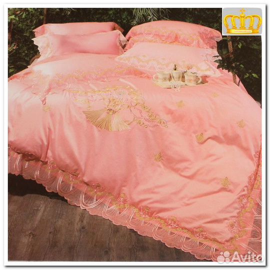 Постельное белье Люкс Сатин Евро