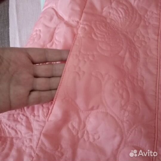 Винтажный утеплённый халат