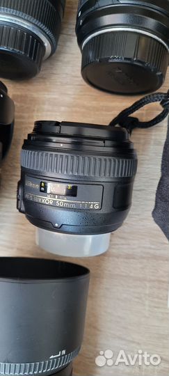 Объективы Nikon, Canon, Sony
