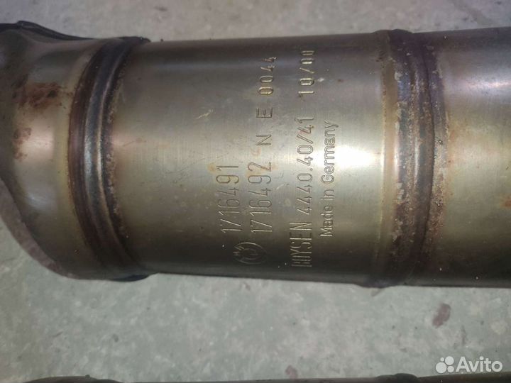 Трасса выхлопная BMW E38 m62b44tu