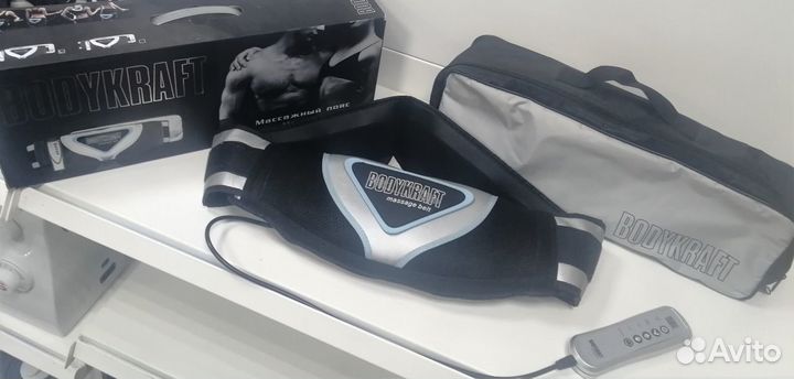 Вибромассажный пояс Bodykraft для спины и попы