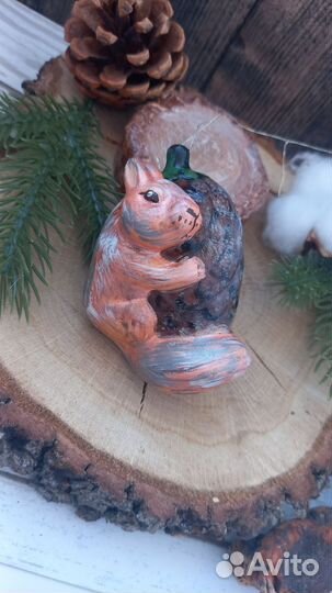 Фарфоровые елочные игрушки