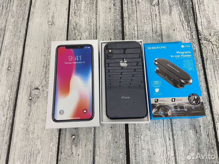 iPhone X 64 gb black A1358