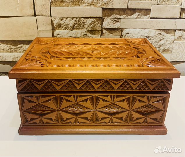 Шкатулка деревянная СССР