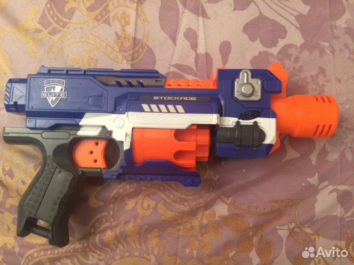 Бластеры нерф Nerf Stockade