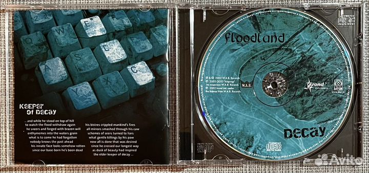 Floodland - Decay CD Rus