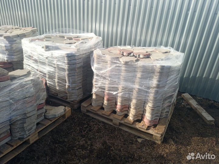 Тротуарная плитка бу