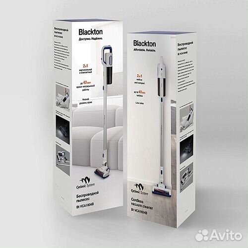 Беспроводной пылесос Blackton Bt VCA1604B