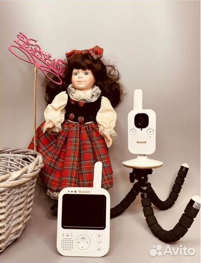 Видеоняня Ramili Baby с креплением для камеры