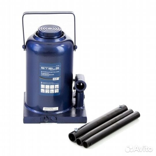 Домкрат гидравлический бутылочный Stels 51170, 32