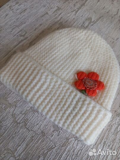 Шапка для девочки вязанная