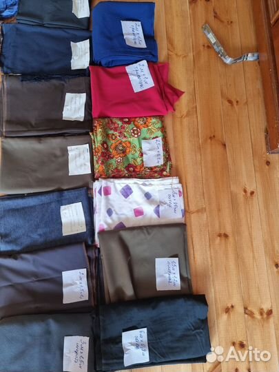 Отрезы ткани из СССР