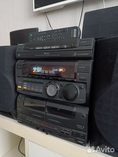 Музыкальный центр sony 991AV