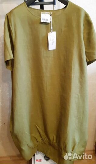 Платье лен 54-56