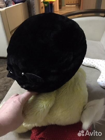 Зимний берет, мутон 54/56