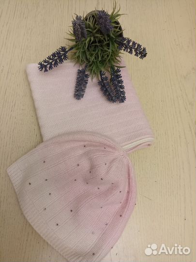 Комплект шапка и шарф