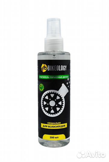 Очиститель тормозных дисков bikeology 200 мл