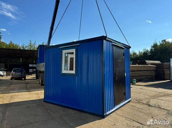 Бытовка хозблок металлический