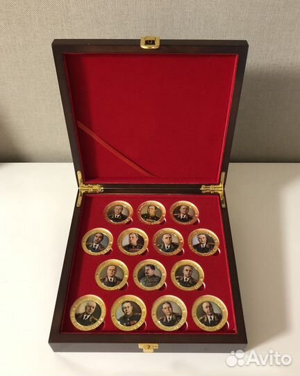 Медальоны «Маршалы Победы»