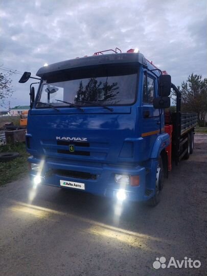 КАМАЗ 65117 с КМУ, 2013