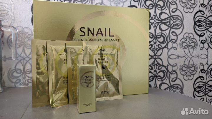 Набор для ухода за кожей лица с муцином улитки