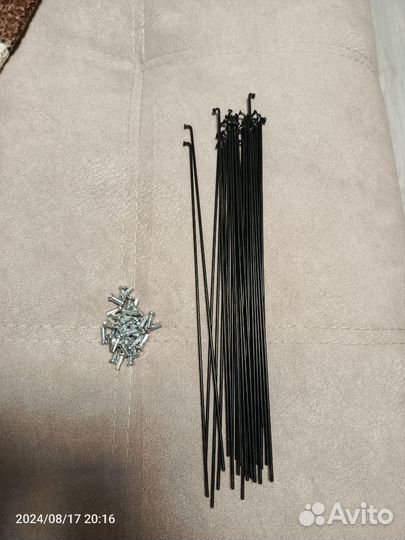 Втулка передняя на велосипед+спицы