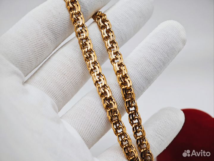Золотая цепь Бисмарк 38,6гр