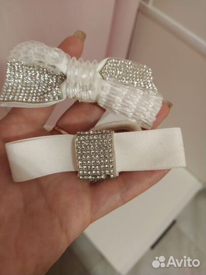 Резинка для волос и ободок комплект